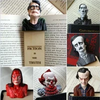 2022 new horror bookmarks the best gift for horror fiction fans horror bookmarks horror bookmark resin crafts dropshipping