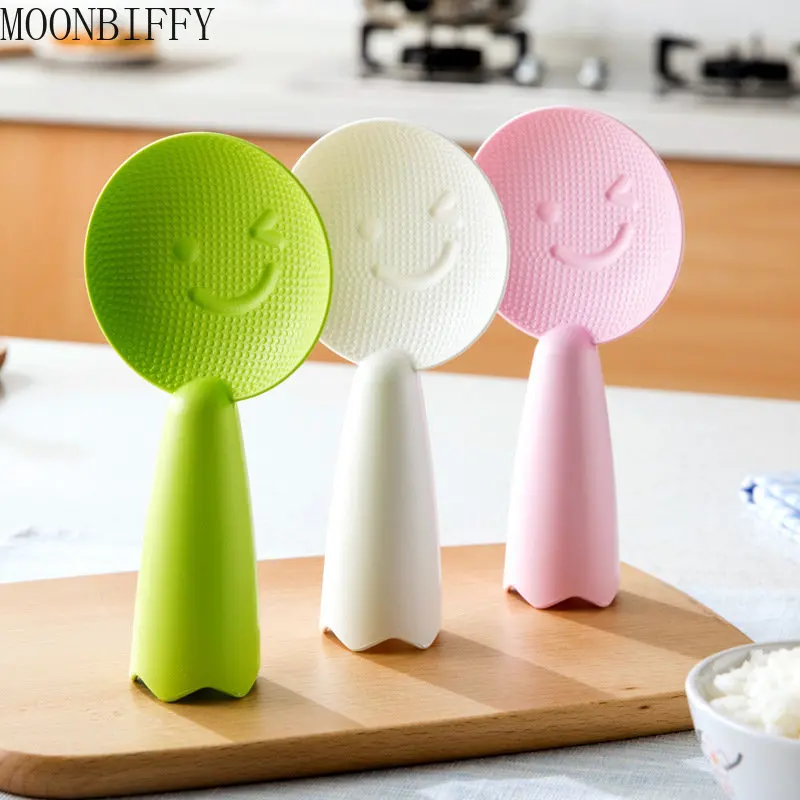 

Ложка для риса, антипригарная пластиковая ложка для риса, подставка для риса