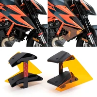 motorcycle accessories for 1290 superduke superduke r 2021 2020 orange side downforce naked spoilers fixed winglet fairing wings