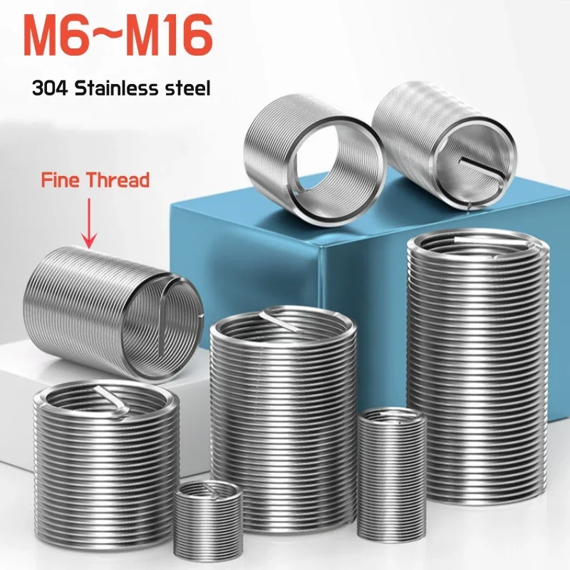 

Резьбовые вставки из нержавеющей стали 304 M6 M8 M10 M12 M14 M16