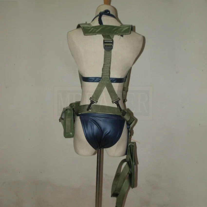 Металлическая Экипировка однотонная V-Веном змея Тихая форма Косплей Костюм