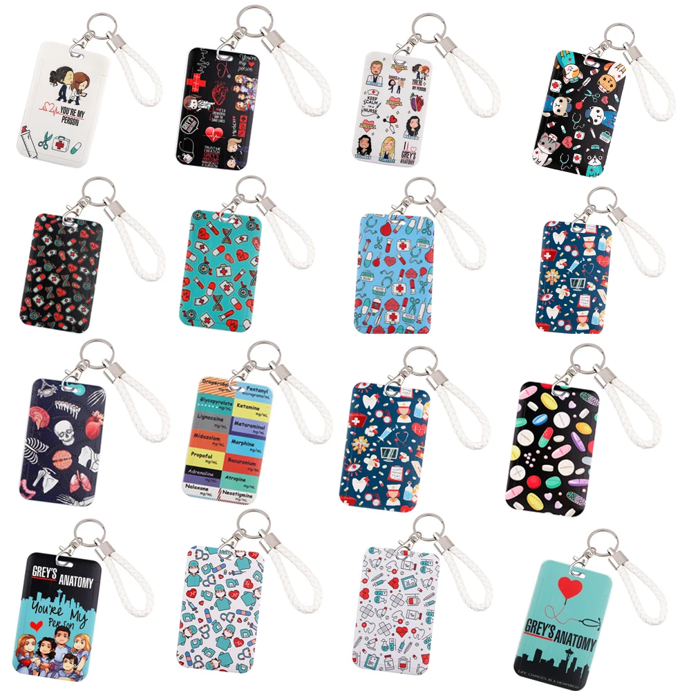 JF1424 докторская медсестра Ранняя анатомия медицинская кредитная карта держатели