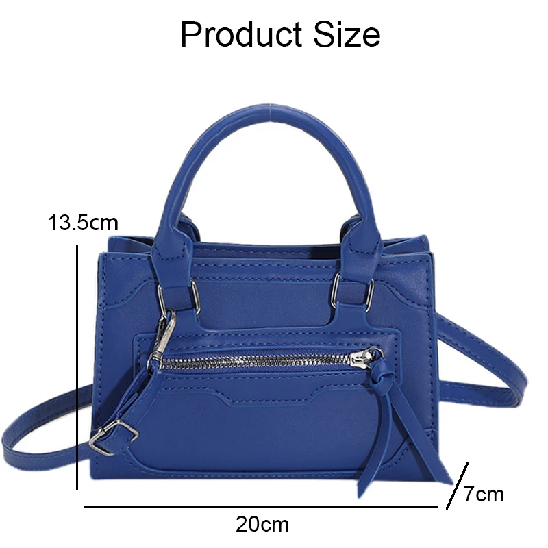 New Trend Crossbody Bag for Women New Fashion Casual Western Style Shoulder Handbag Simple Texture Messenger Small Square Bag