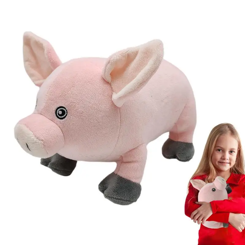 

Плюшевые игрушки Slumberland в виде свиньи, набивное животное, розовая свинья, кукла, подушка, детские игрушки для мальчиков и девочек, подарки на день рождения, популярные игрушки 2023