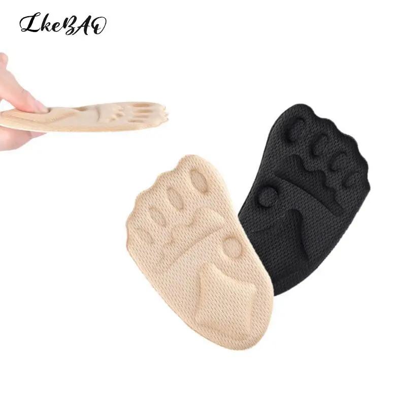 

Women Shoes 4D Sponge Forefoot Pads High Heels Sandals Footcare Insoles Relieve Pressure Shock Pain Relief Soft Palms Massage
