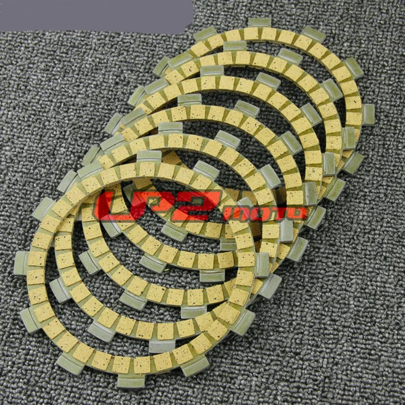 

Clutch Wood Friction Plate Disc For Yamaha TTR250R Raid 94-99 XT250 Serrow 05-15 XG250 TRICKER 04-10 YFM250 RX/RY Raptor 08-09