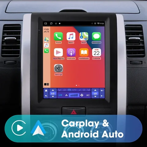 Srnubi 9,7 "Android 12 Автомобильная магнитола для Nissan X-Trail 2 T31 2007-2015 мультимедийный плеер 2Din Стандартный Wi-Fi Carplay GPS QLED стерео