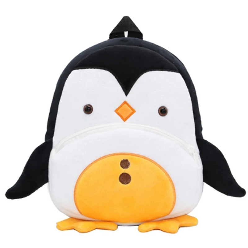 

Children Backpacks Kids Kindergarten School Bags Cute Kids Baby Bags Animal Model School Bags For Boys Girls Stuffed Penguin