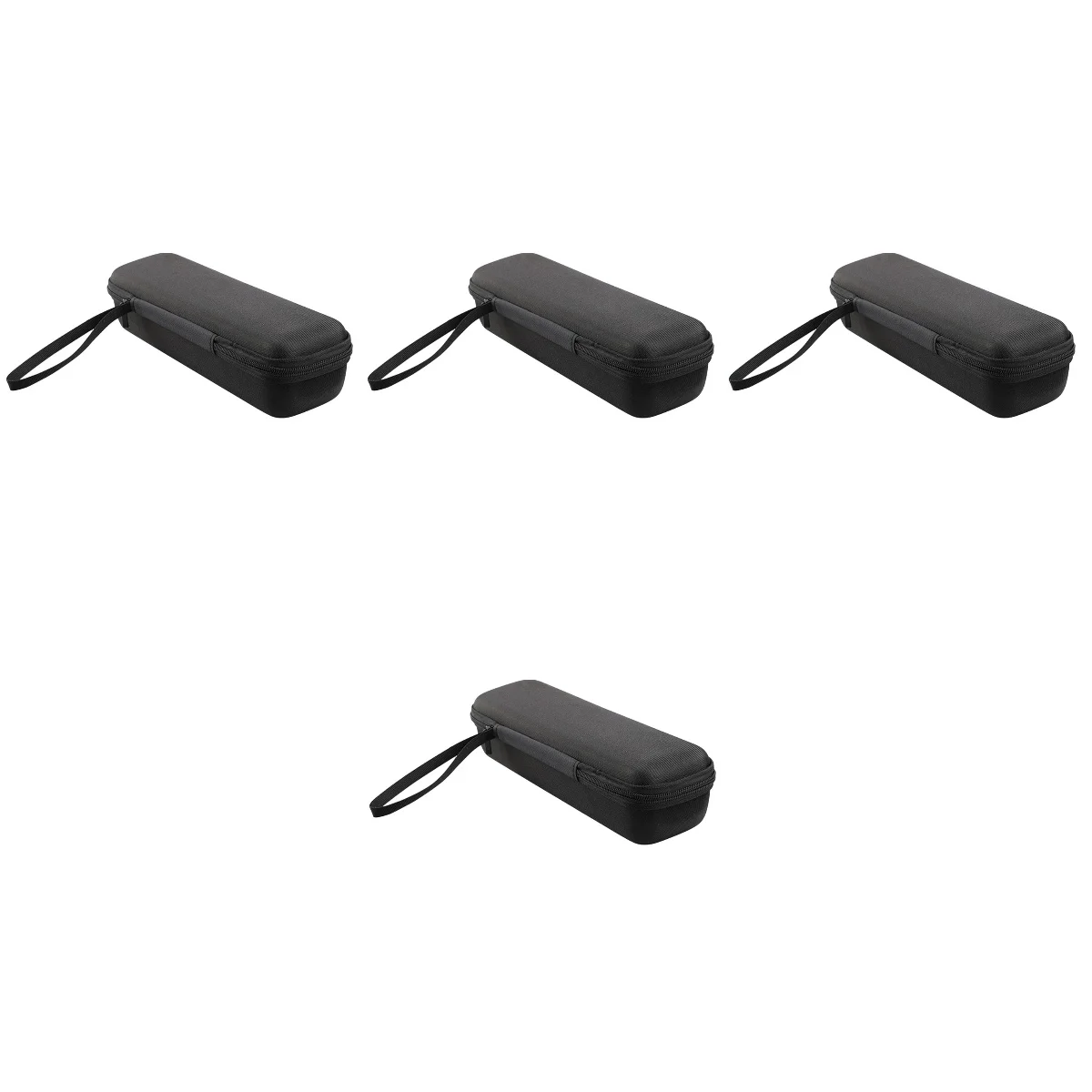 

4x Hard Lightweight Practical Mic Storage Pouch Microphone Case Microphone Carrying Case Mic Carry Bag