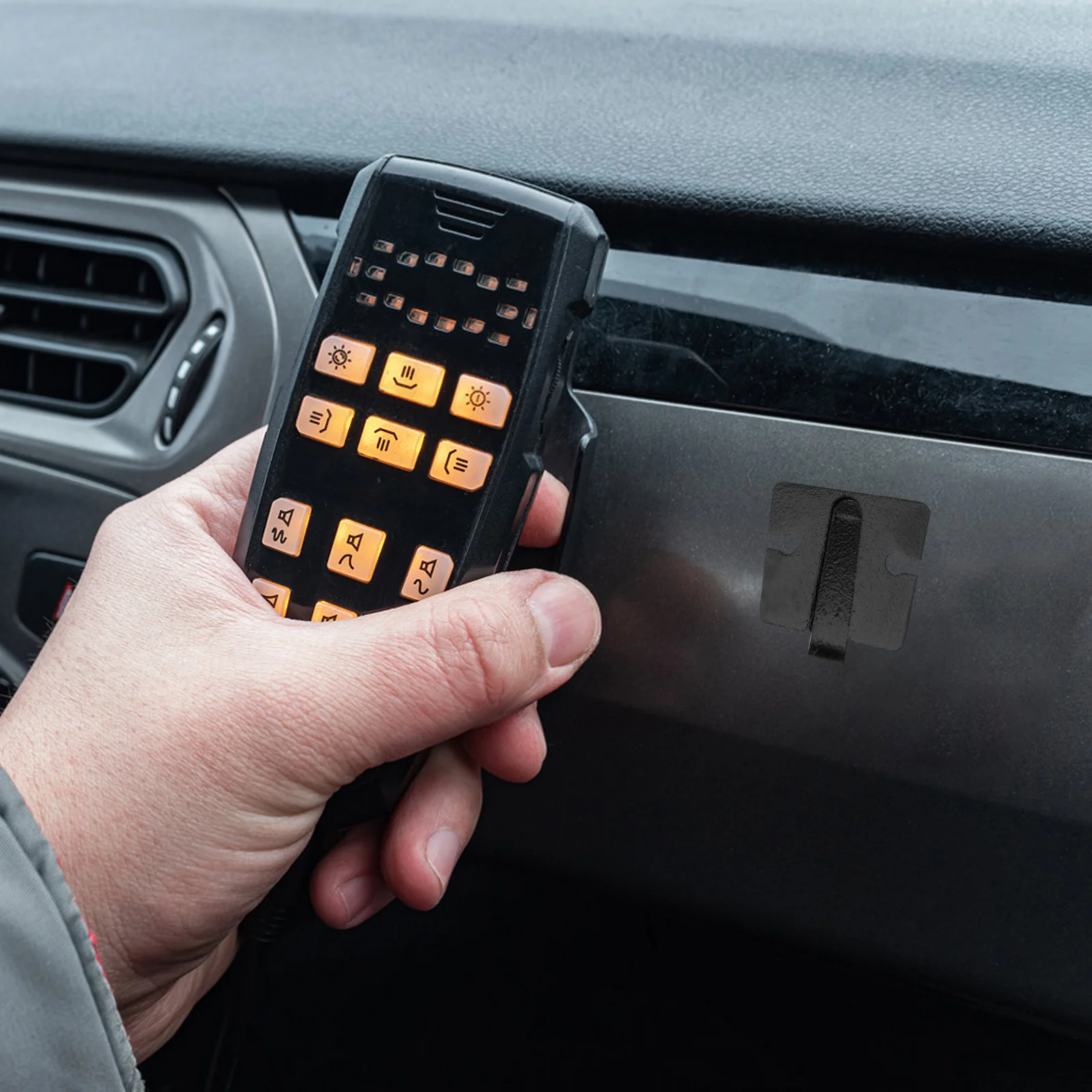 4 шт. крючок для микрофона автомобильный радиоприемник крепежные аксессуары