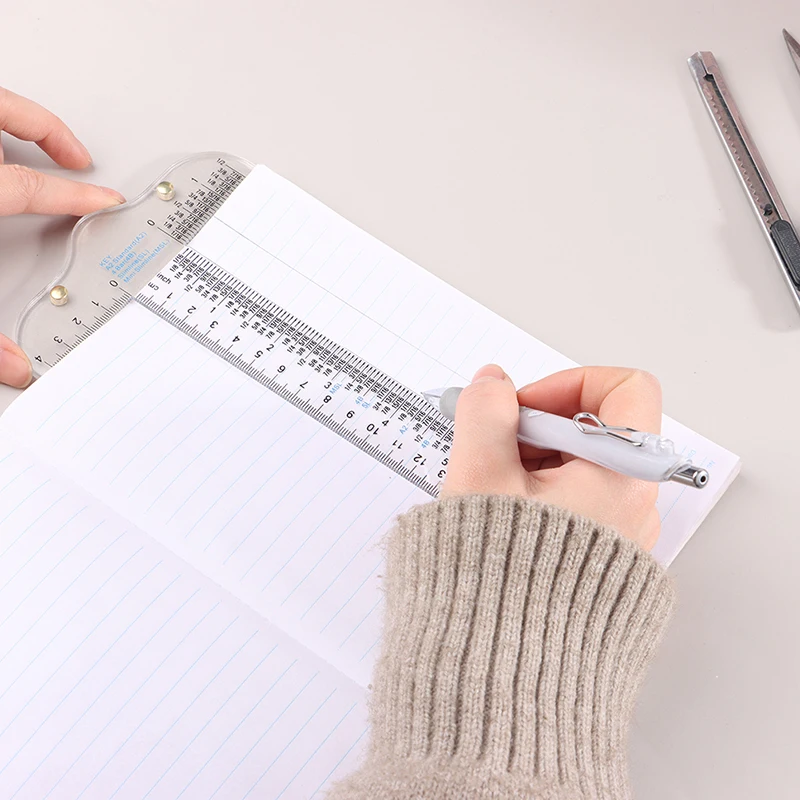 

Clear Acrylic T-Square Ruler For Easy Reference While Crafting T-Square Ruler Handtool In Both Inches And Metric Measurements