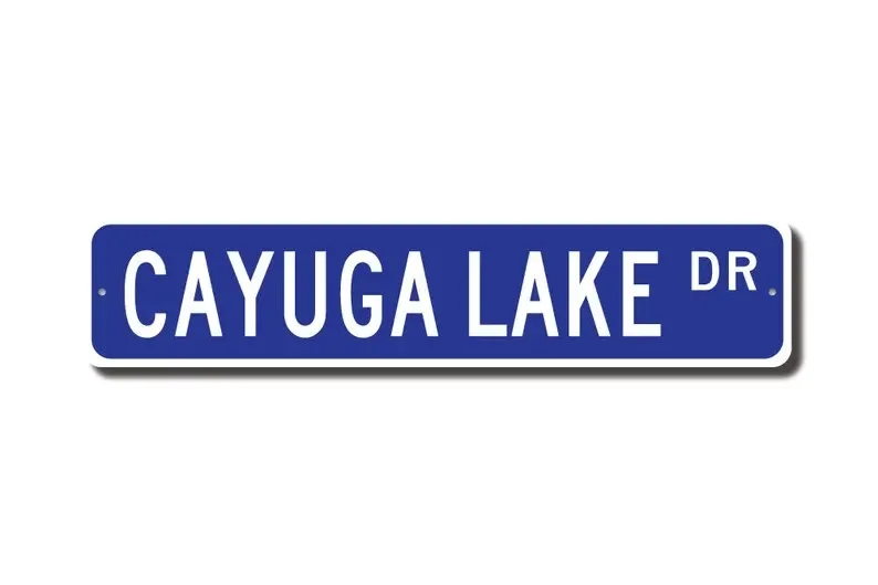 Cayuga Lake sign любимое озеро посетитель озера Озерный влюбленный Пальчиковое Нью-Йорк