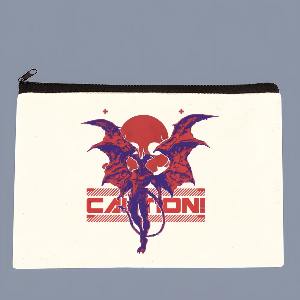 Простой холщовый Кошелек для монет Devilman Debiruman с рисунком аниме дьявола милый