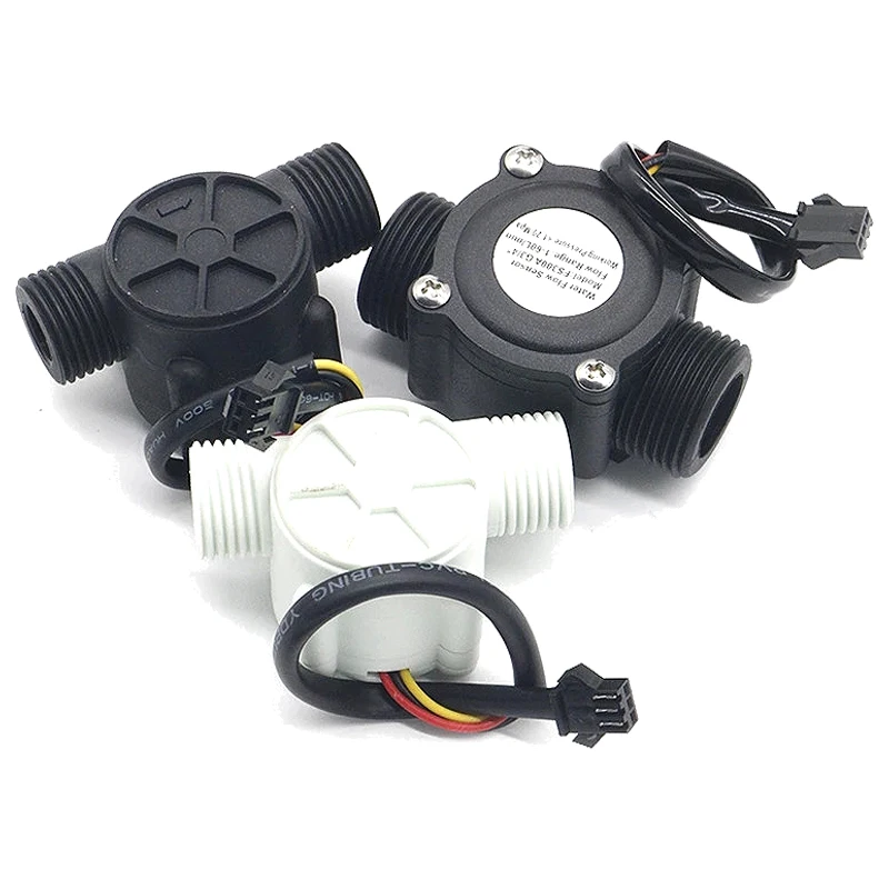 Датчик расхода воды датчик Холла 4/6 точек G1/2/3/4 контроль 1-30 л/мин МПа Φ FS300A