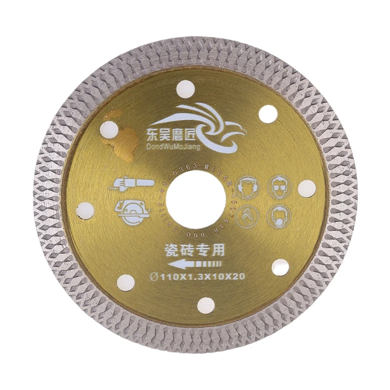 

Diamond Saws Blade Hot Pressed Sintered Mesh Turbo Cutting Disc For Granite Marble Tile Ceramic Y51B
