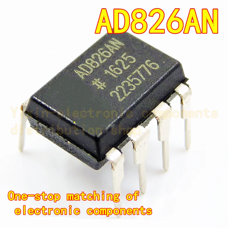 2PCS/Pack AD826ANZ AD845KN AD820ANZ AD822ANZ AD823ANZ goes straight into the Dip-8 operational amplifier