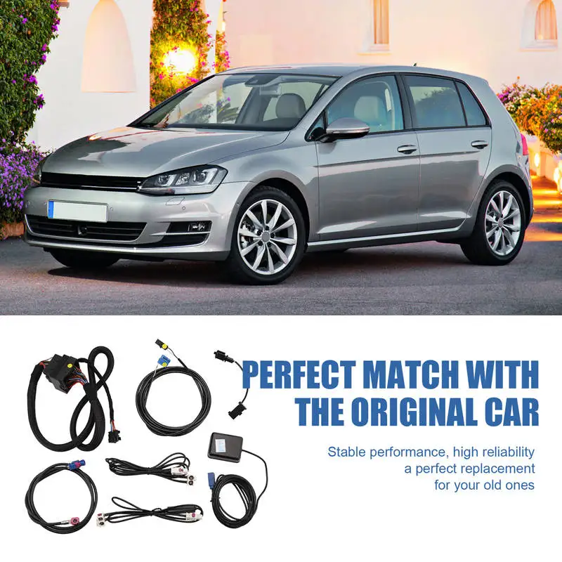 Радиокабель MIB2 STD2 ZR NAV комплект жгутов проводов с 2 до кабелями для VW Golf 7 MK7 Passat B8 MQB