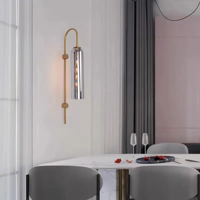 Подвесной светильник Firefly скандинавский светодиодный зеленый с длинной трубкой