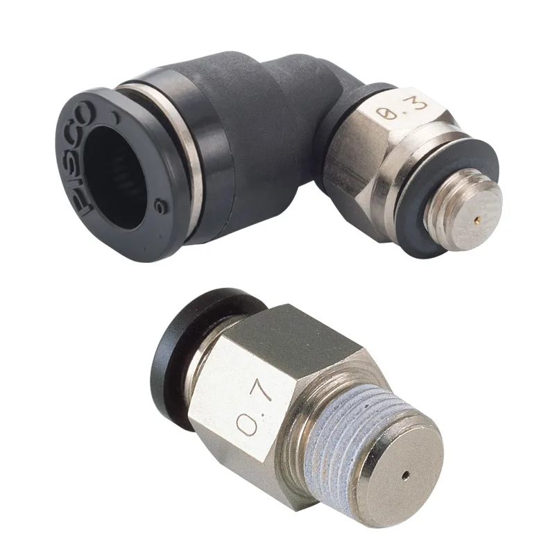 

PL Tube Threaded Elbow Joint PL4/6/8/10/12-M5/M6/01/02/03 Fitting