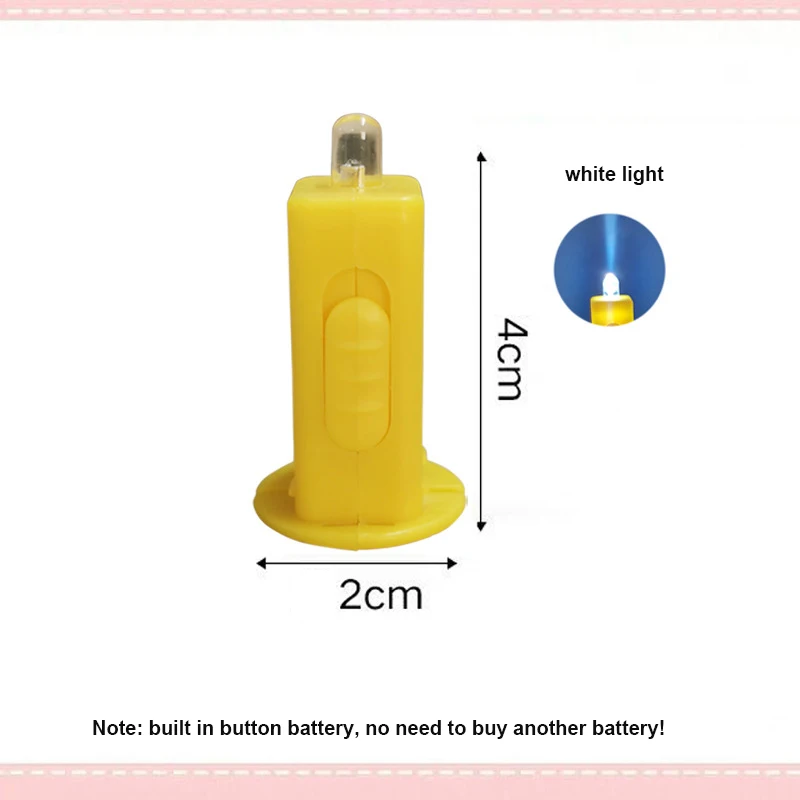Фонарь Светодиодный светильник на батарейках Бумажный фонарь Маленькая свеча с