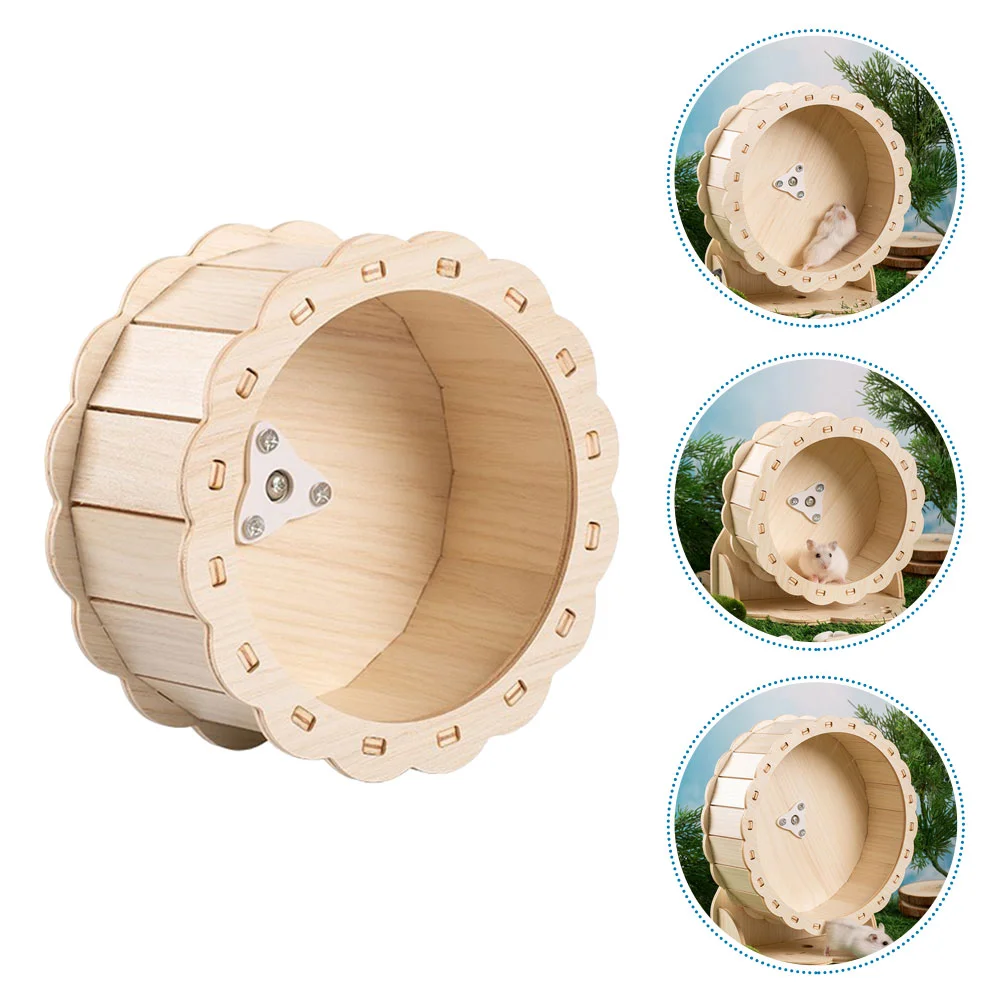 

Interesting Hamster Running Wheel Toy Decorative Hamster Playing Wheel