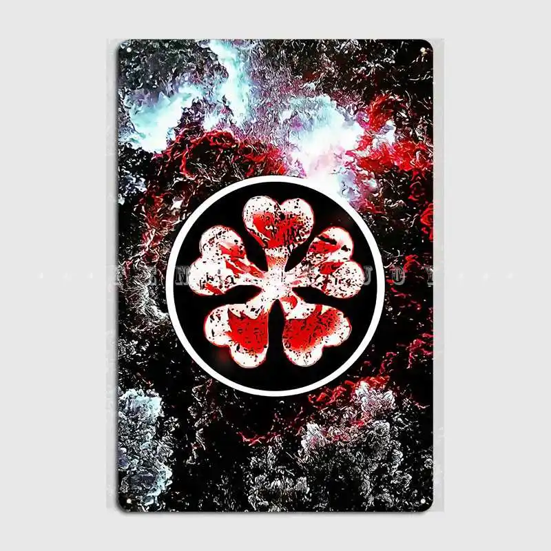 

Black Clover Metal Sign Cinema Kitchen Garage Club Personalized Wall Plaque Tin Sign Poster