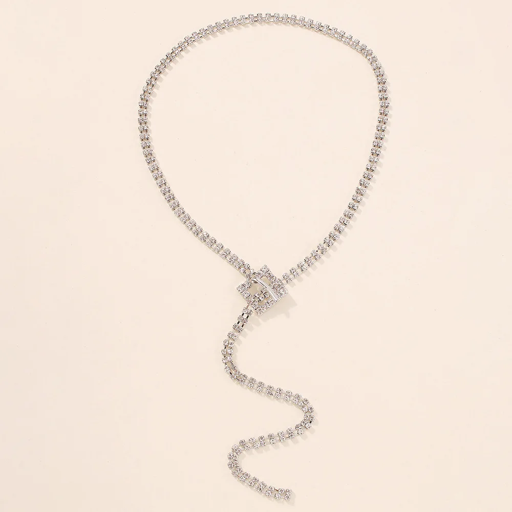 Exaggerated Long Tassel Necklace women