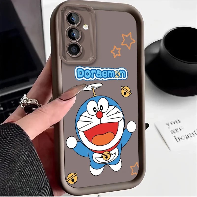 Чехол Doraemon для телефона Samsung Galaxy S24 S23 S22 S21 Ultra Plus S20 FE A54 A53 A52 A52S A51 A50 A50S A34 A33 A32