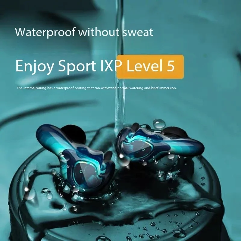 Беспроводные наушники 2000 мАч светодиодный цифровой экран Bluetooth игровые