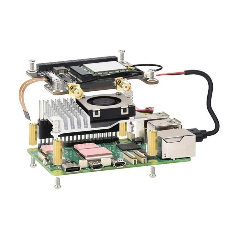 PCIE TO M.2 E KEY HAT+ поддержка адаптерной карты для 5 Poard Различные беспроводные