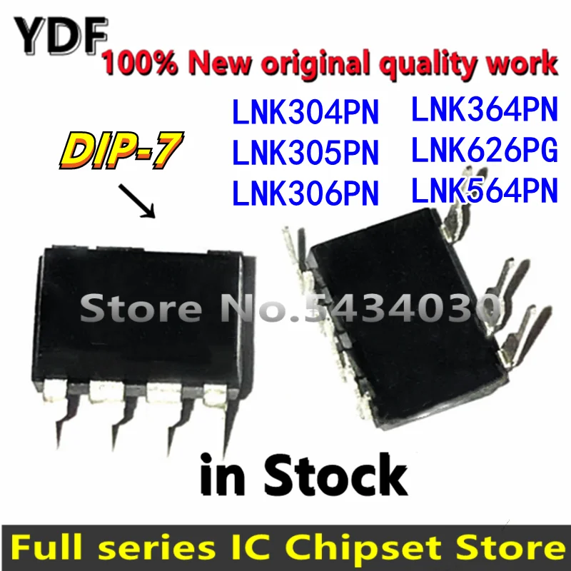 10 шт. 100% новый LNK304PN LNK305PN LNK306PN LNK364PN LNK626PG LNK564PN DIP-7 |