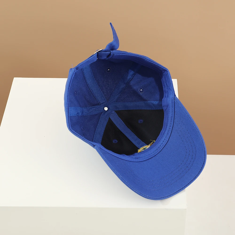 Весенне-осенняя детская бейсбольная кепка с мультяшной вышивкой автомобиля