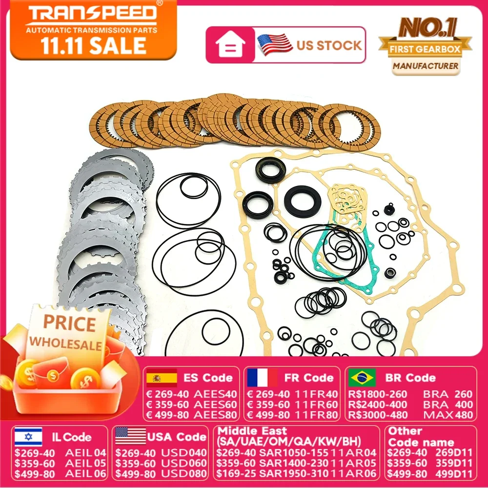 TRANSPEED BZHA RE4 MZHA MZJA Главный комплект автоматической коробки передач для HONDA CIVIC CRV