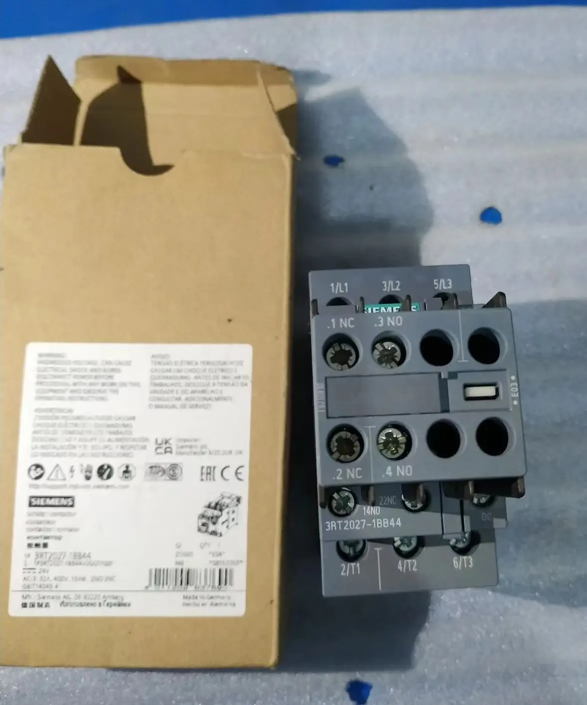 

3RT2027-1BB44（15pec）