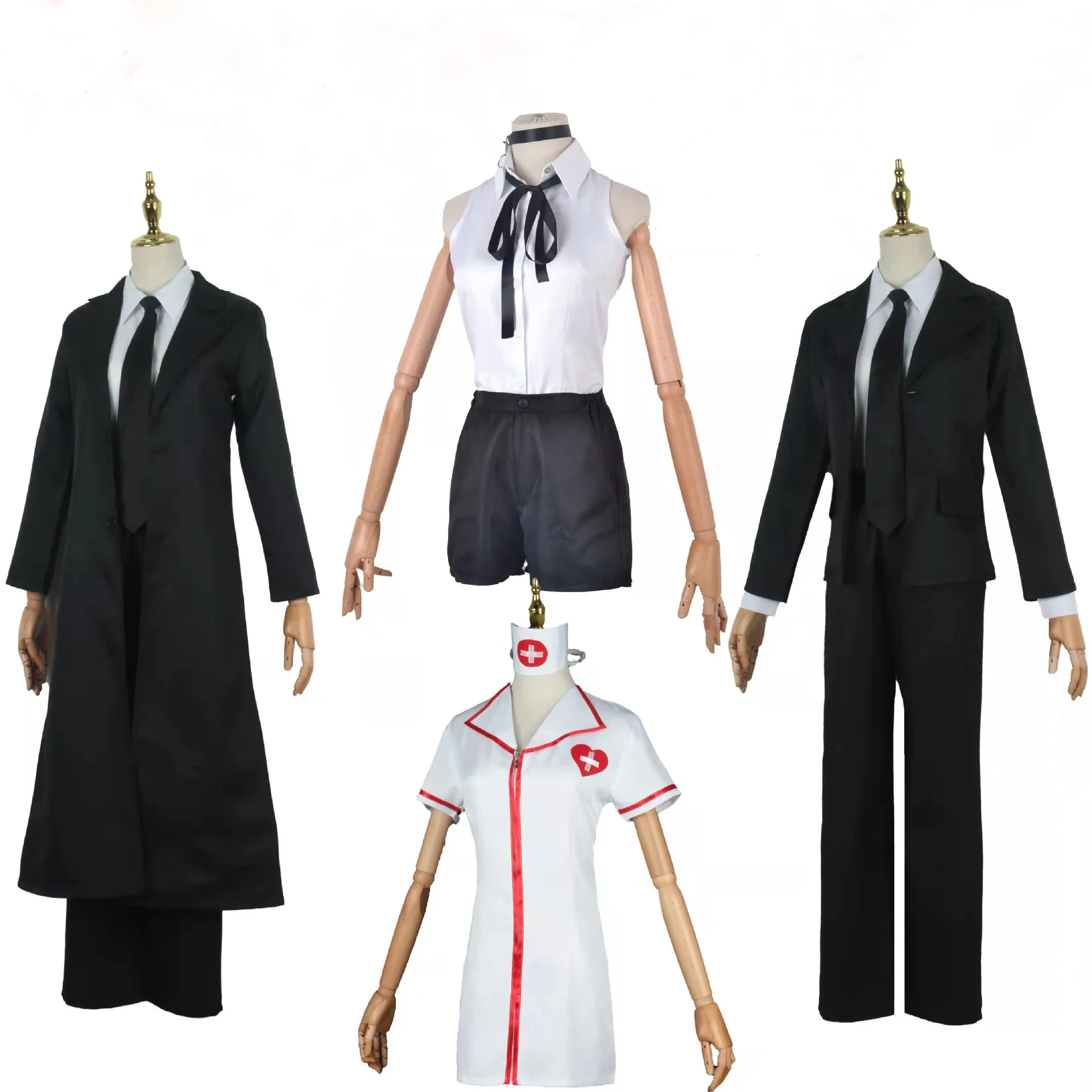 

Костюм для косплея макима из аниме «бензопила»