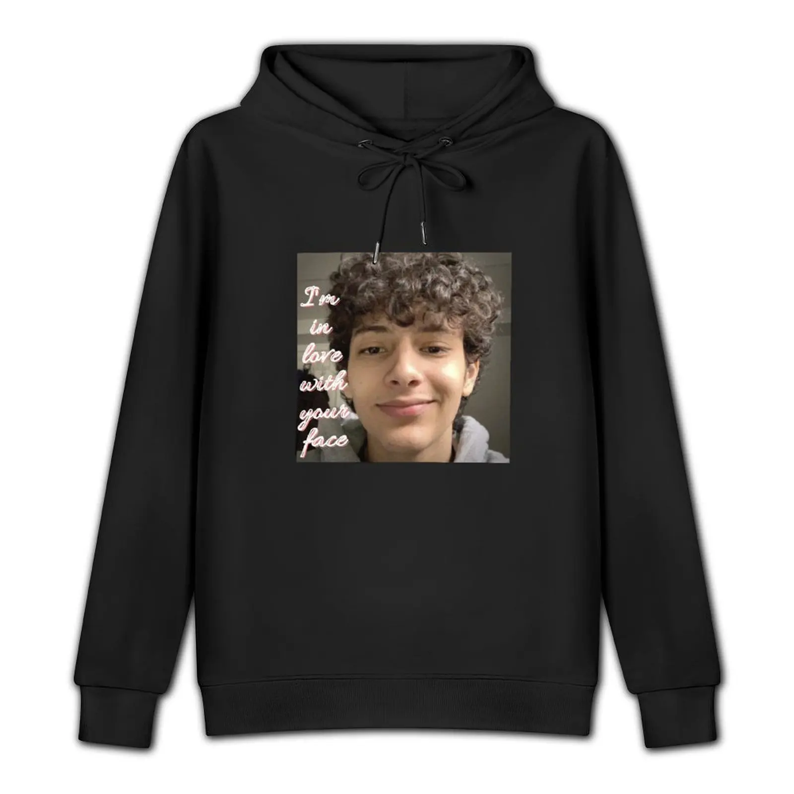 Пуловер с капюшоном Я влюбленная твоей мачи мужское пальто мужская одежда