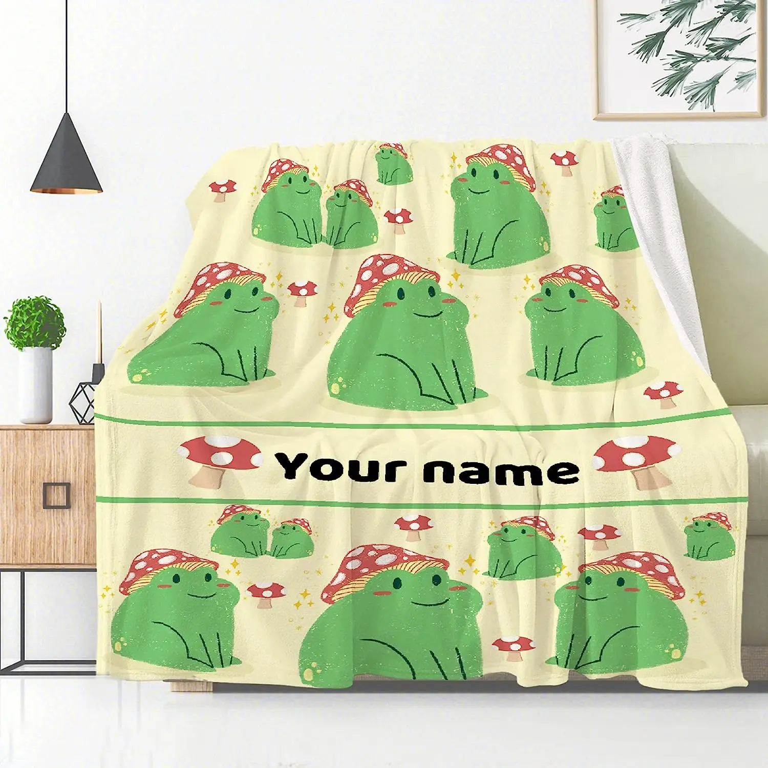 

Индивидуальные детские одеяла, индивидуальное название лягушки, гриба, плед, подарок для новорожденного, душ, мягкое индивидуальное пледовое одеяло