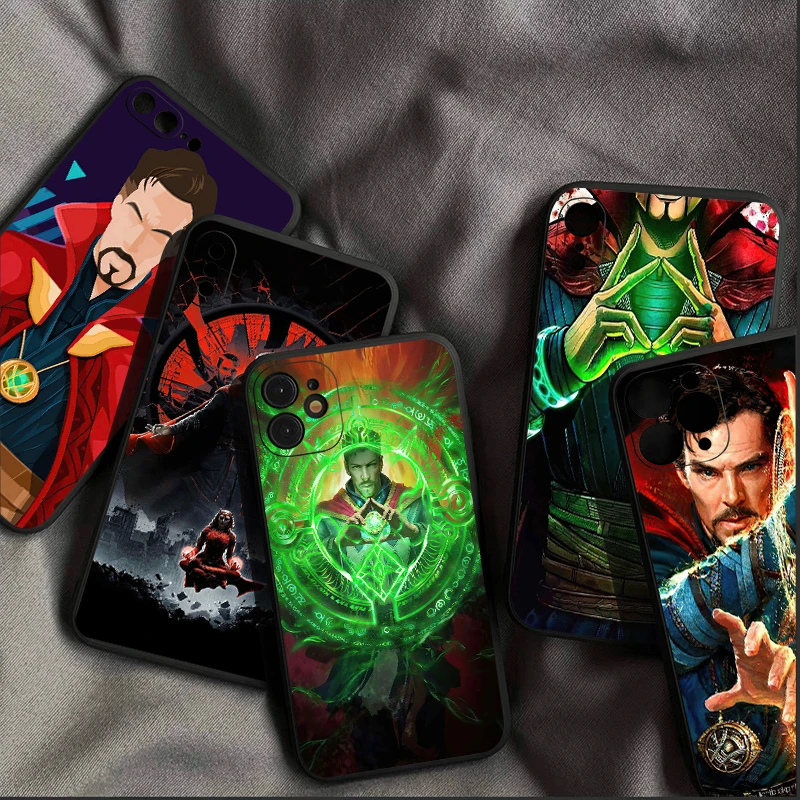 

Marvel Doctor Strange Phone Case For iPhone 13 12 11 Pro Mini X XR XS Max SE 6 6S 7 8 Plus Full Protection Shell Cases