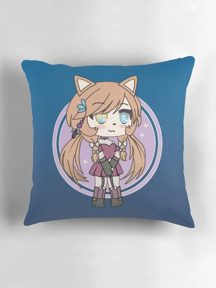 Милая подушка Gacha Girl Foxy Chan для сна чехлы подушек наволочки декоративная
