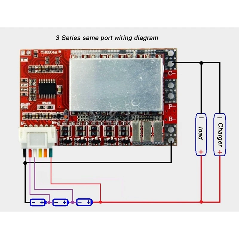 5S 50A BMS плата 3 7 V Защитная аккумулятора с балансом |