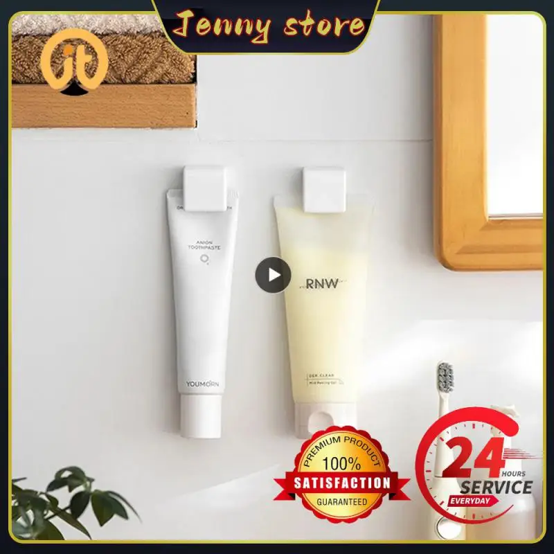 Зажим для хранения зубной пасты не оставляющий следов универсальный