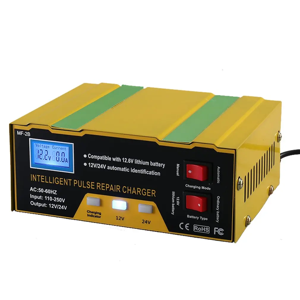 

Зарядное устройство для автомобильного аккумулятора, 12 В/24 В