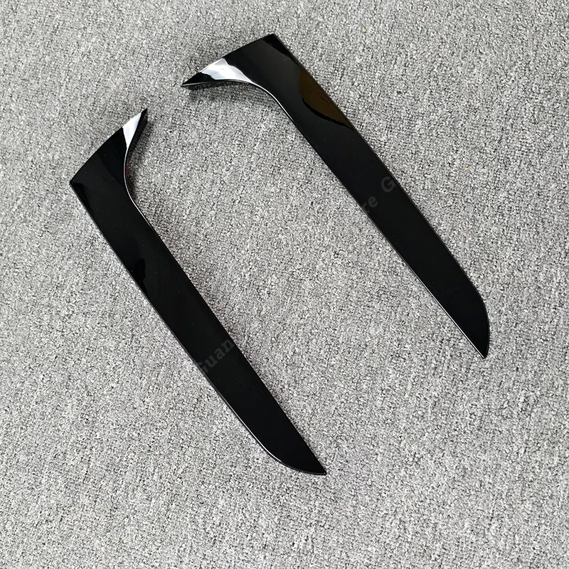 

2 шт., боковой спойлер на заднее окно, крыло для Audi A4 B8 Allroad Avant 2009-2016, ABS, глянцевый черный, сплиттер, наклейка, спойлер