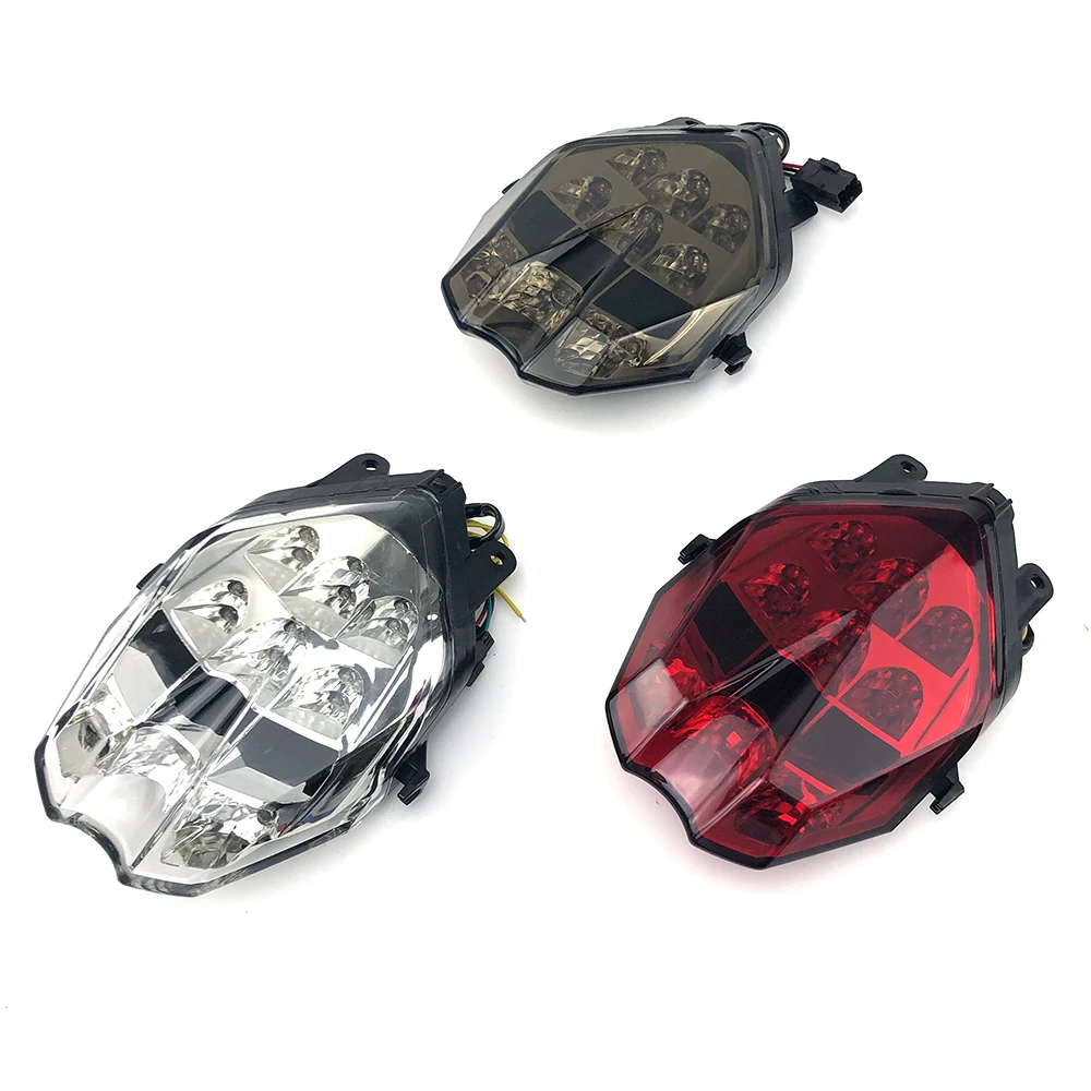 For Daytona 675/R Speed Triple Motorcycle Accessories Stop Turn Signal Taillight Tail LED Rear Lamp Assembly