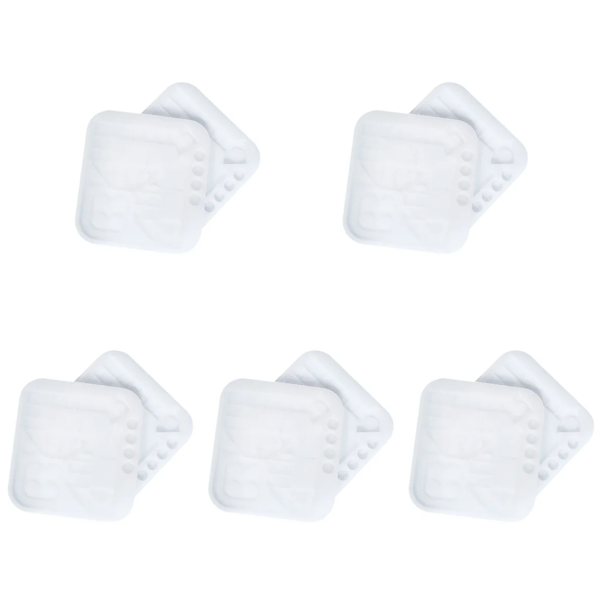 

10 шт., силиконовая форма для шахматной доски