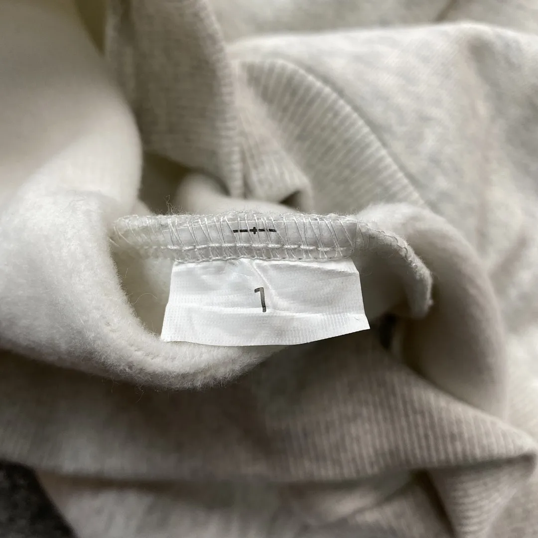 Фото Худи оверсайз унисекс 2026 Kanye West YZY x Gsa Black Gog Black Dog Russian Fleece Lined, хлопковая толстовка с капюшоном для мужчин и женщин №5