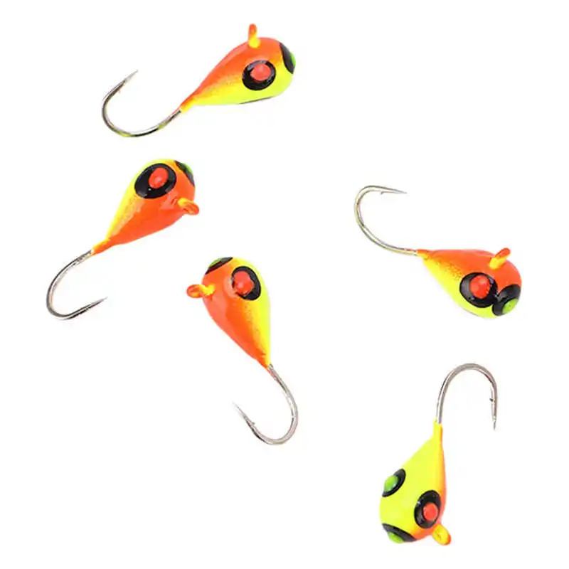 

Ice Fishing Hooks 5MM Fishing Jig Bait Set for Outdoor