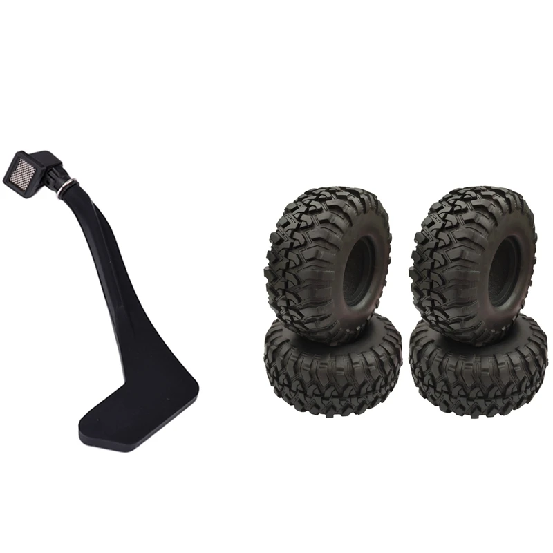 

1X Мягкая резиновая трубка для Axial SCX10 D90 Jeep Wrangler корпус и 4 шт. 1,9 дюймовая резиновая шина 1,9 колесные шины x 48 мм