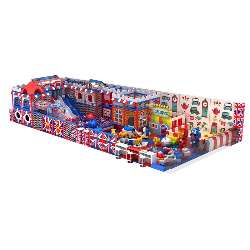 Пластиковая горка для детских игровых площадок