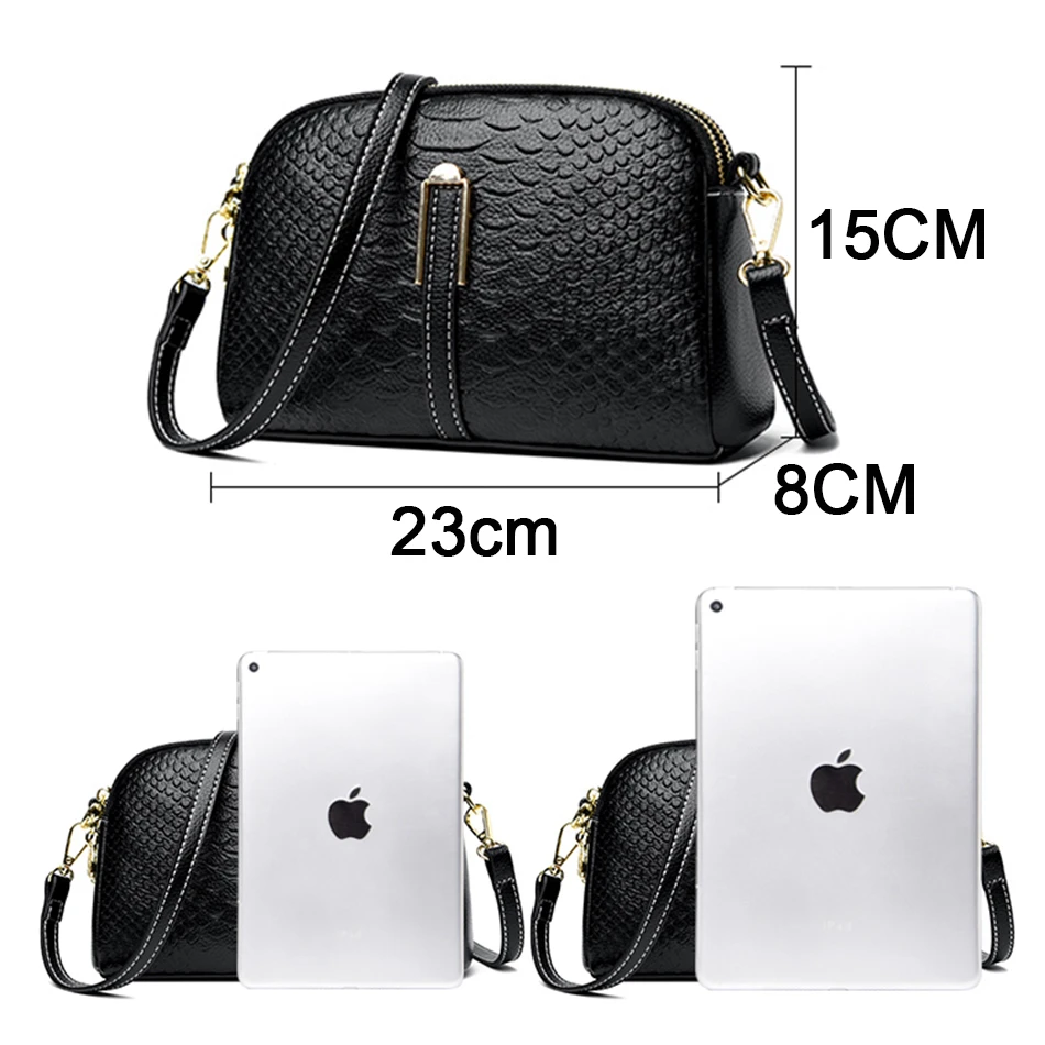 Simple Design Ladies Handbag 2023 Trend Classic Mobile Bag Luxury High Quality Leather Wallet Shoulder Crossbody Bags for Women